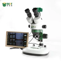 7 45x continuous zoom trinocular stereo microscope micromirror usb microbial magnification digital video microscope
