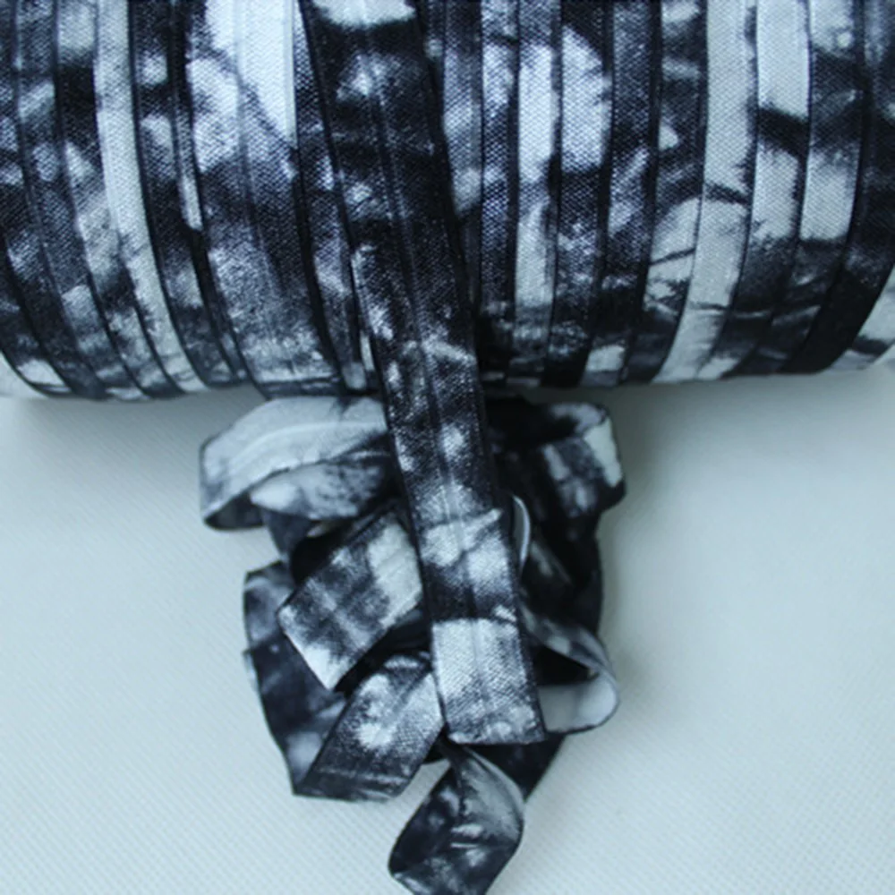 Бесплатная доставка 5/8 &quotгалстук краситель хорошая эластичность складывается