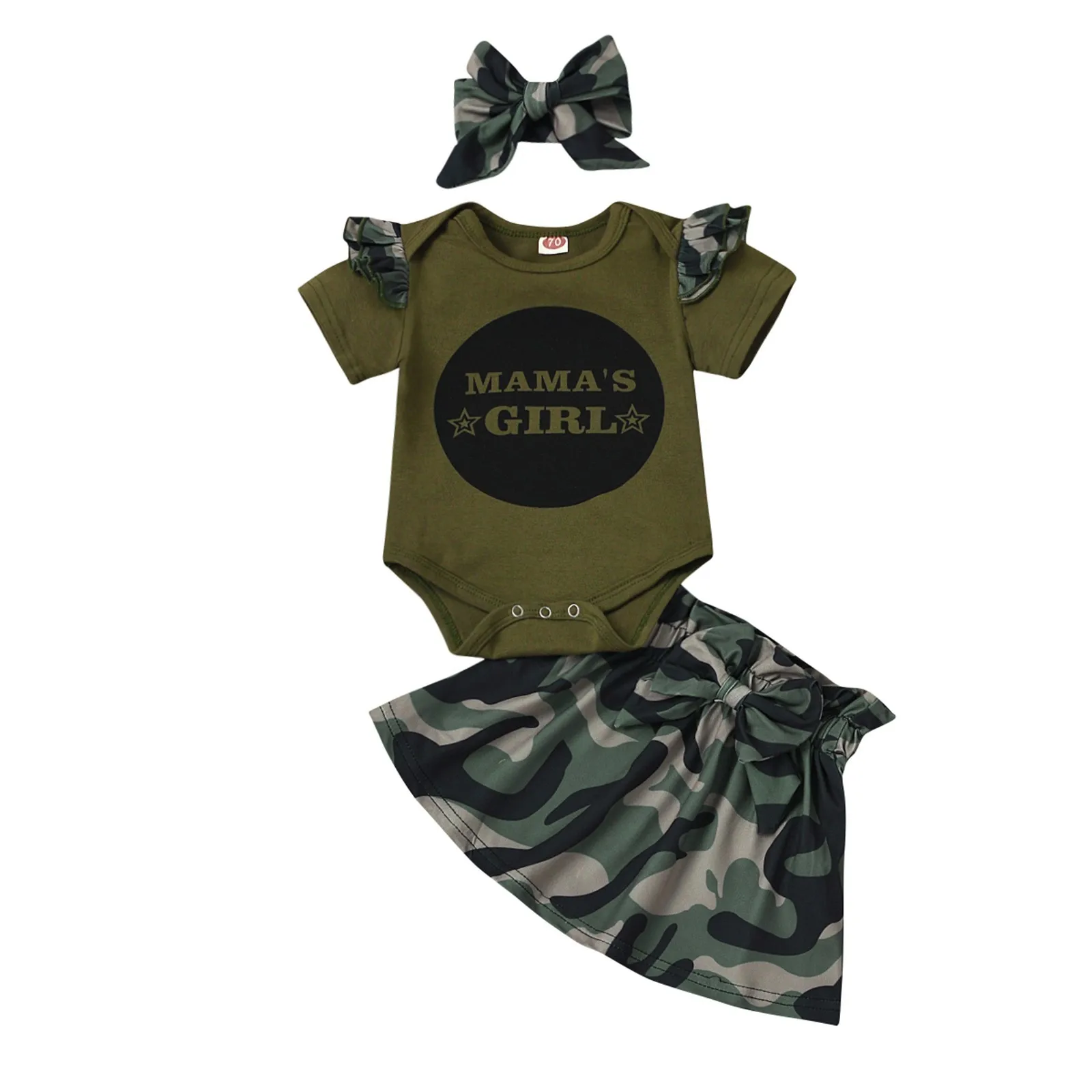 Детский комбинезон для новорожденных девочек с коротким рукавом и буквенным