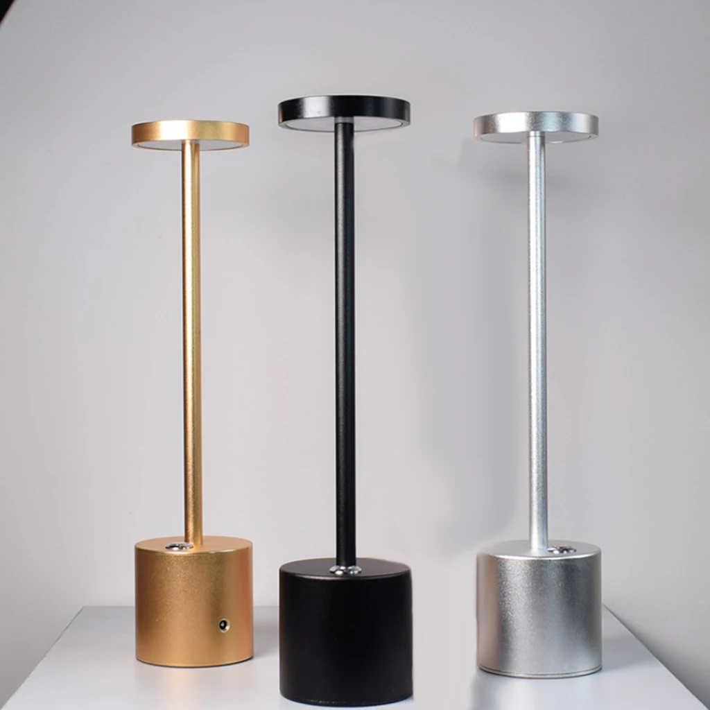 

LED Desk Lamp USB Rechargeable 3000K Night Light for Office Bar Desktop