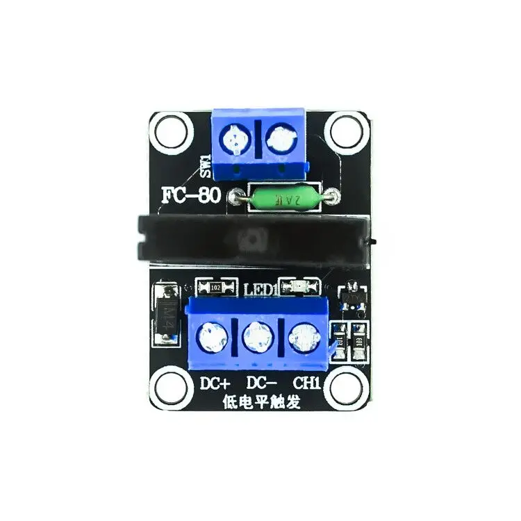 Твердотельное реле для arduino 1 / 2 4 8 каналов стандартная печатная плата SSR 5 в