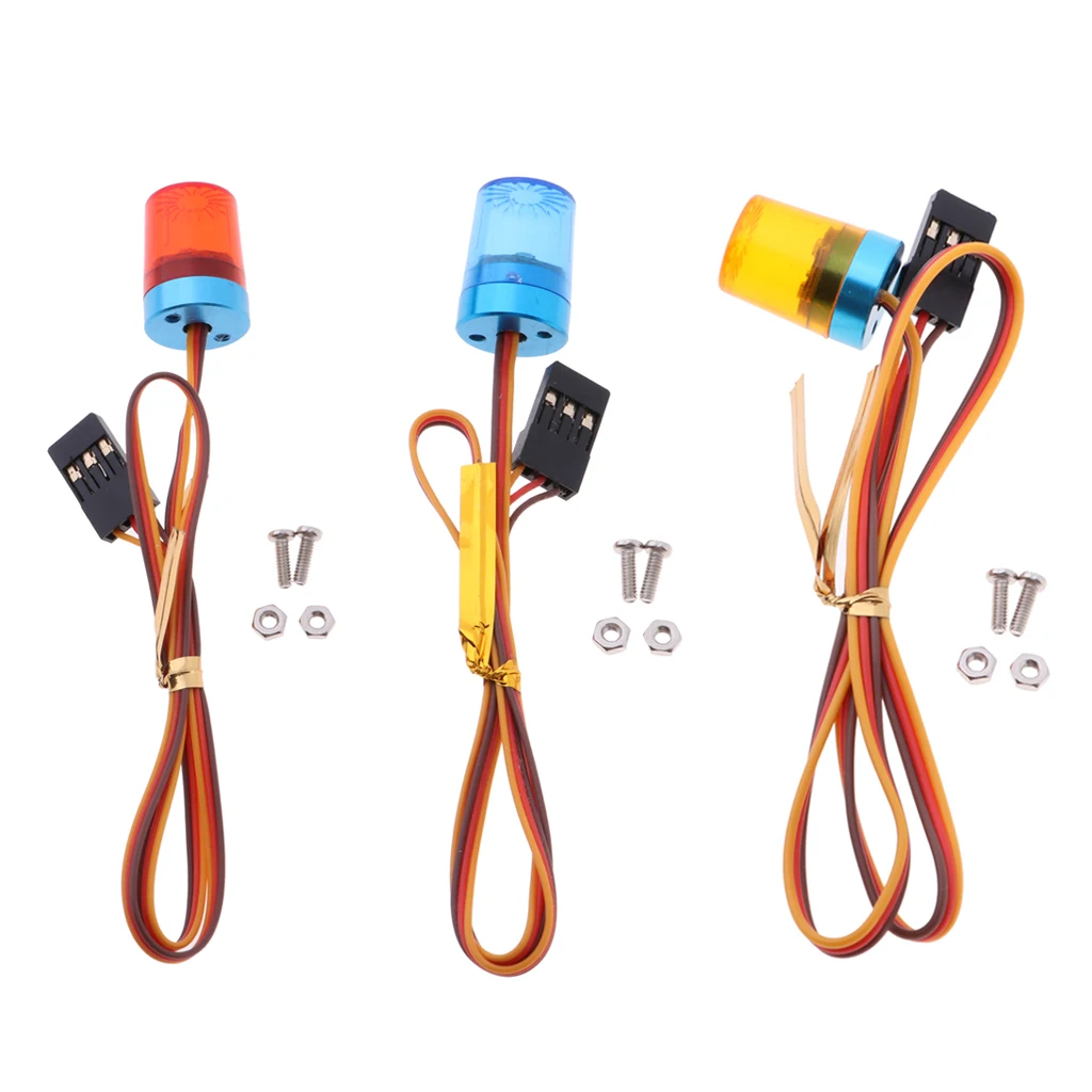 RC Warning Light for 1/10 Scale Remote Control Vehicle Models DIY Parts | Игрушки и хобби