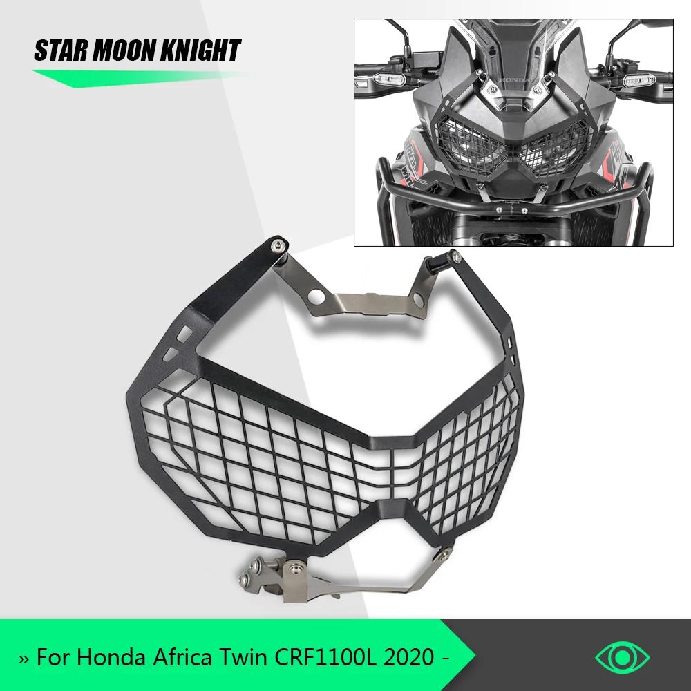 

Motorcycle Headlight Protector Grille Guard Cover Protection Grill For Honda Africa Twin CRF1100L CRF 1100 L1 CRF 1100 L 2020 -