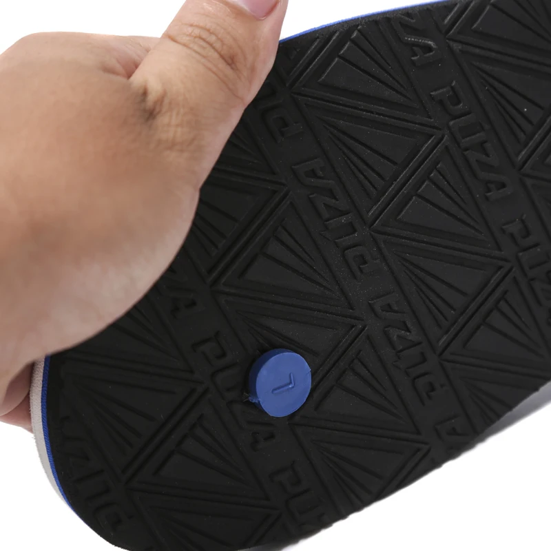 PUZA/Новинка мужские летние пляжные вьетнамки на плоской подошве Нескользящие