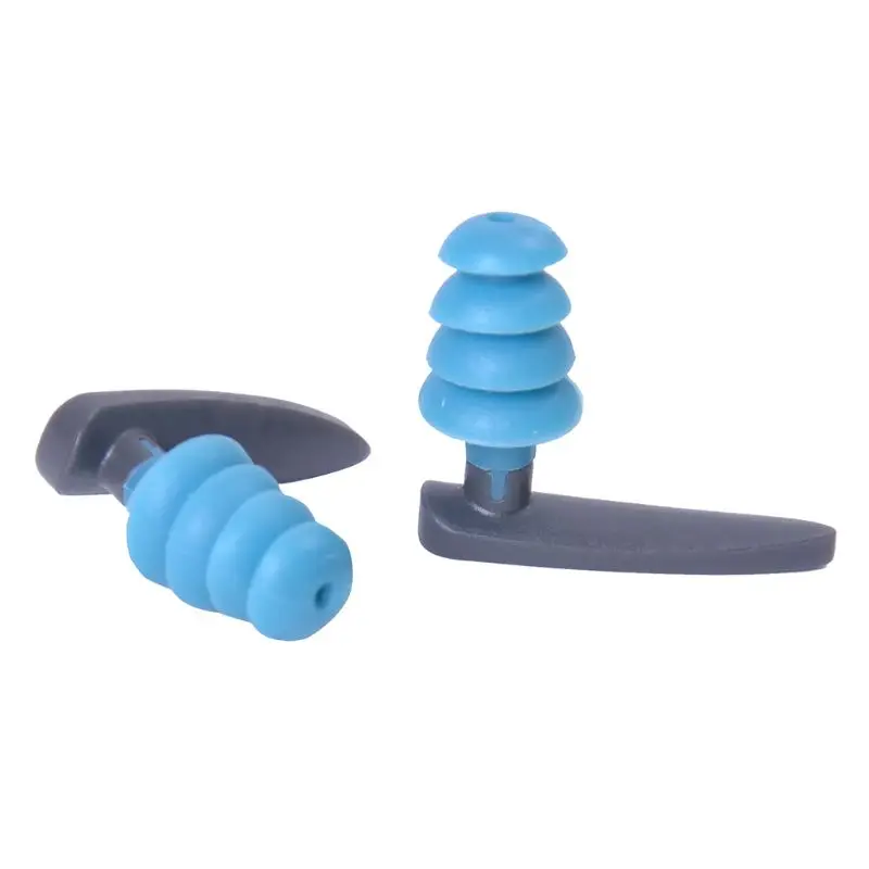 

Soft Silicone Swimming Ear Plugs Comfortable Waterproof Noise Cancelling Reusable Hearing Protection Earbuds Storage Case 652D