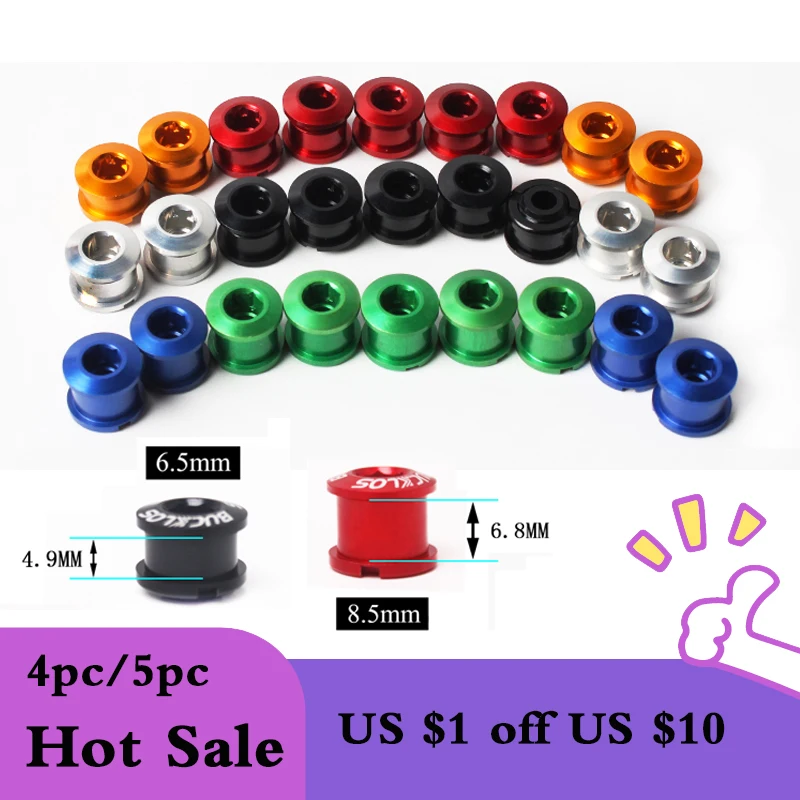 5 шт. болты-звездочки для велосипеда 6 5/8 мм | Спорт и развлечения