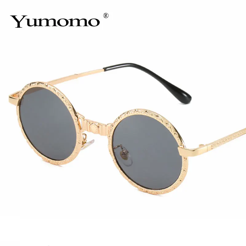 Модные готические солнцезащитные очки в стиле стимпанк для мужчин и женщин