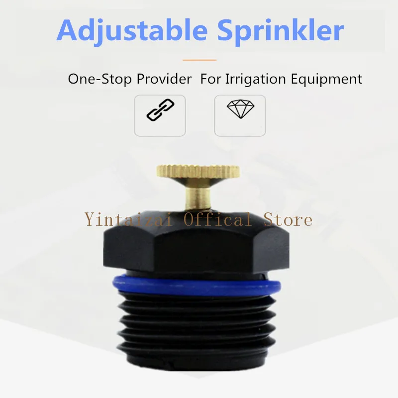 Полимерная настольная огнеупорная Форсунка для газона 1/2 дюйма 360 градусов | Дом и