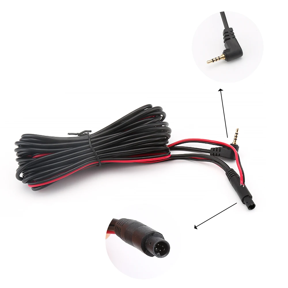 4Pin заднего вида резервного копирования Камера 2 5 мм AV IN для Видеорегистраторы