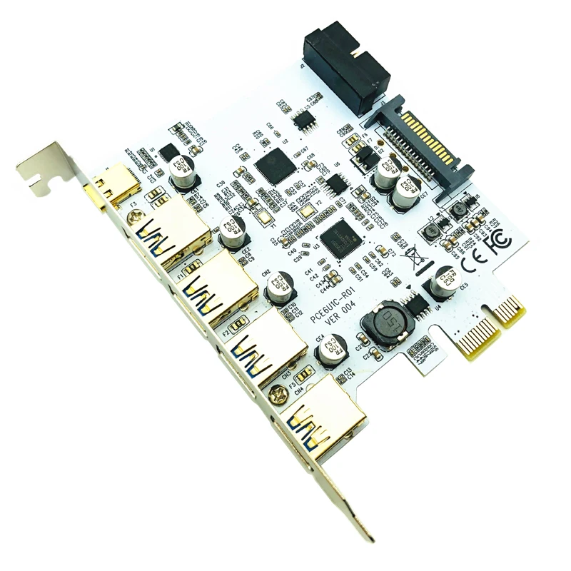 добавить на карту usb 30 pci e тип c кар