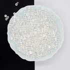 34568 мм, Фурнитура для бижутерии, прозрачные подвеска AB ювелирные изделия аксессуары кабошон купола Круглый капли воды без подкладки из клей бусины