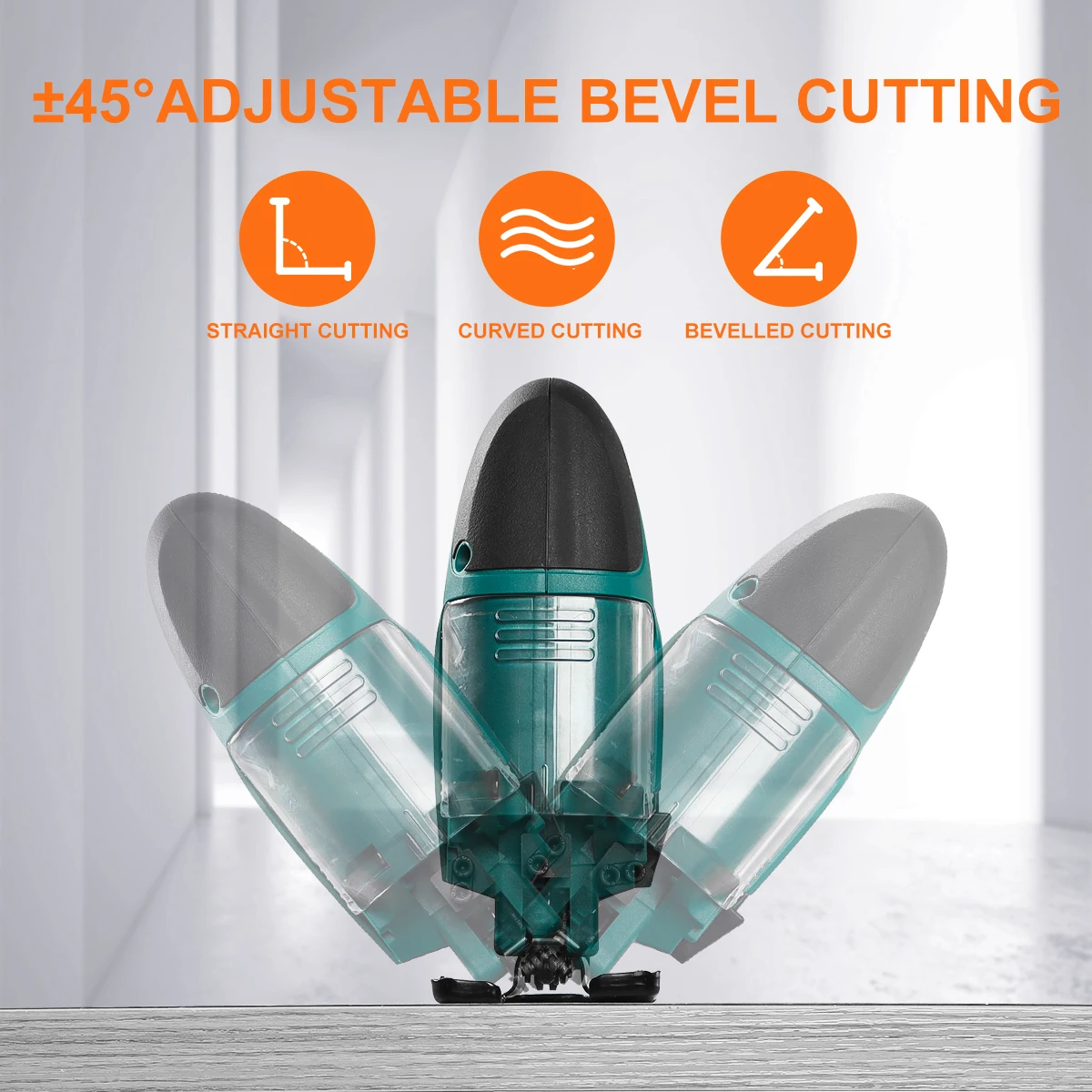 Беспроводной Электрический лобзик портативный 65 мм 2900 об/мин