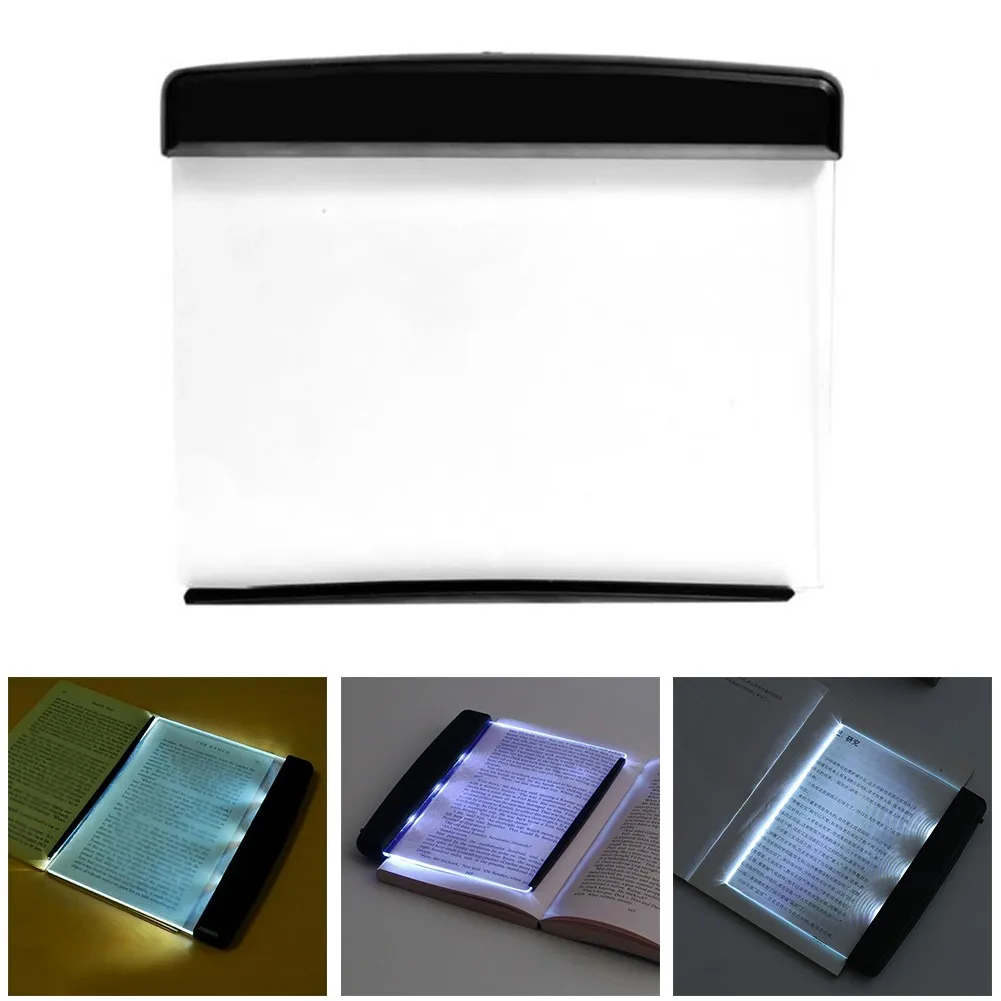 

Book Reading Light LED Portable Travel Panel Light Desk Reading Lamp Night Light Flat Plate Dormitory Led For Student Bedroom