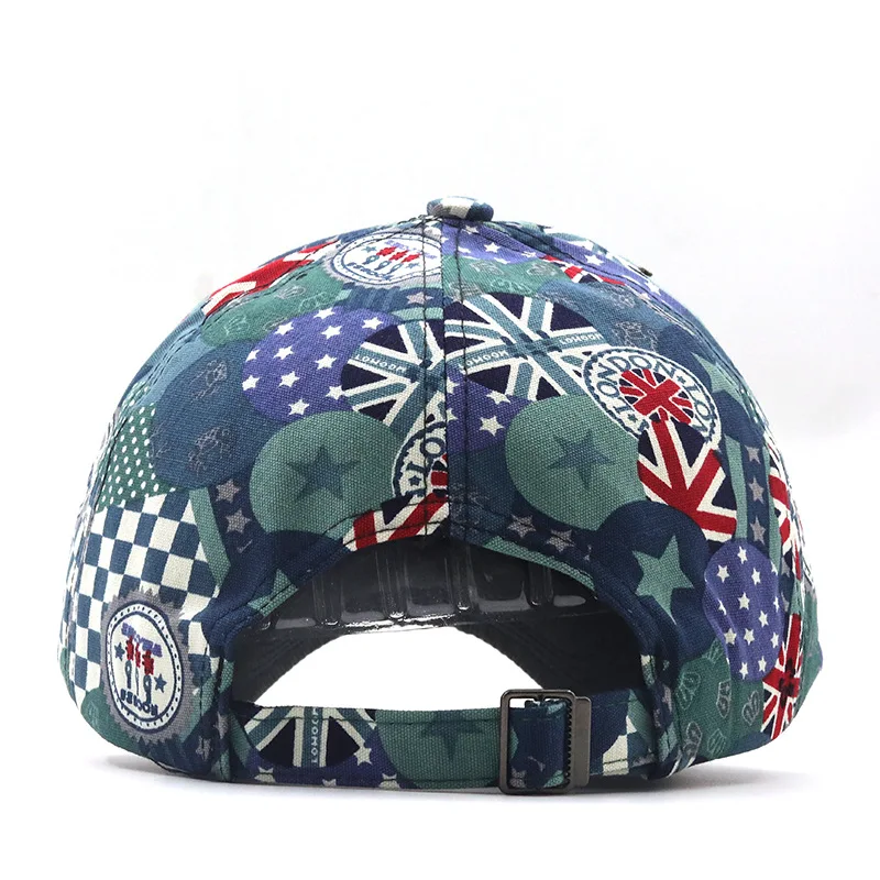 

American flag graffiti baseball cap men and women fashion trendy brand cap summer sun hat Snapback Hat Trucker Hat