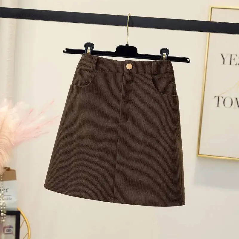 Sexy Office Mini Skirt Women Mini Skirt Casual Harajuku Spring Winter High Waist A-Line Solid Zipper Skirts Elegant Streetwear