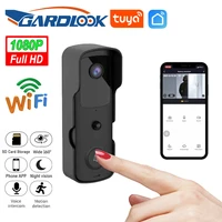 tuyasmart wifi doorbell camera video door bell intercom ir alarm wireless security camera waterproof 1080p hd remote monitoring