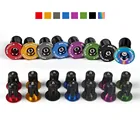 Заглушка для руля велосипеда, алюминиевая заглушка, руль для горного велосипеда, калибр 22-24 мм, запчасти для велоспорта, 1 пара