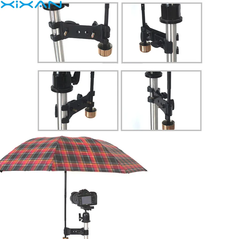 Держатель для зонта мини зажим аксессуары фотосъемки стабильный штатив камеры