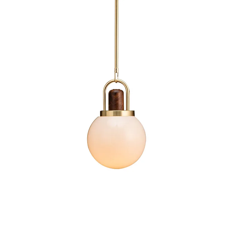 Скандинавские светодиодные Медные подвесные светильники Современная Подвесная