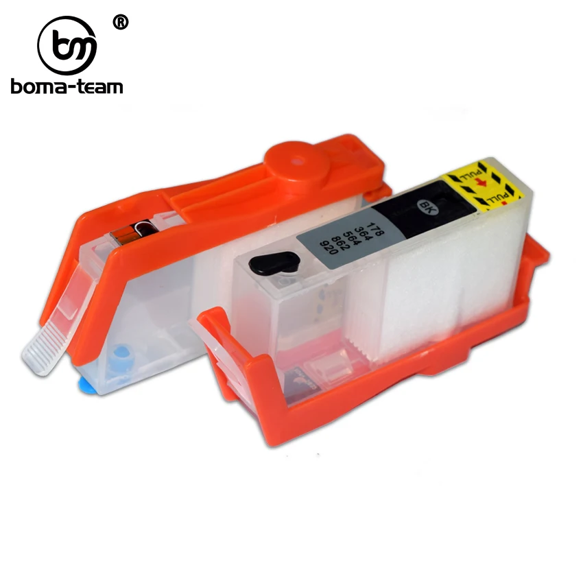 Фото Европейские для HP 655 655XL HP655 многоразовые чернильные картриджи с чипом автосброса ARC для принтера HP Deskjet 3525 4615 4625 5525 6525 №5