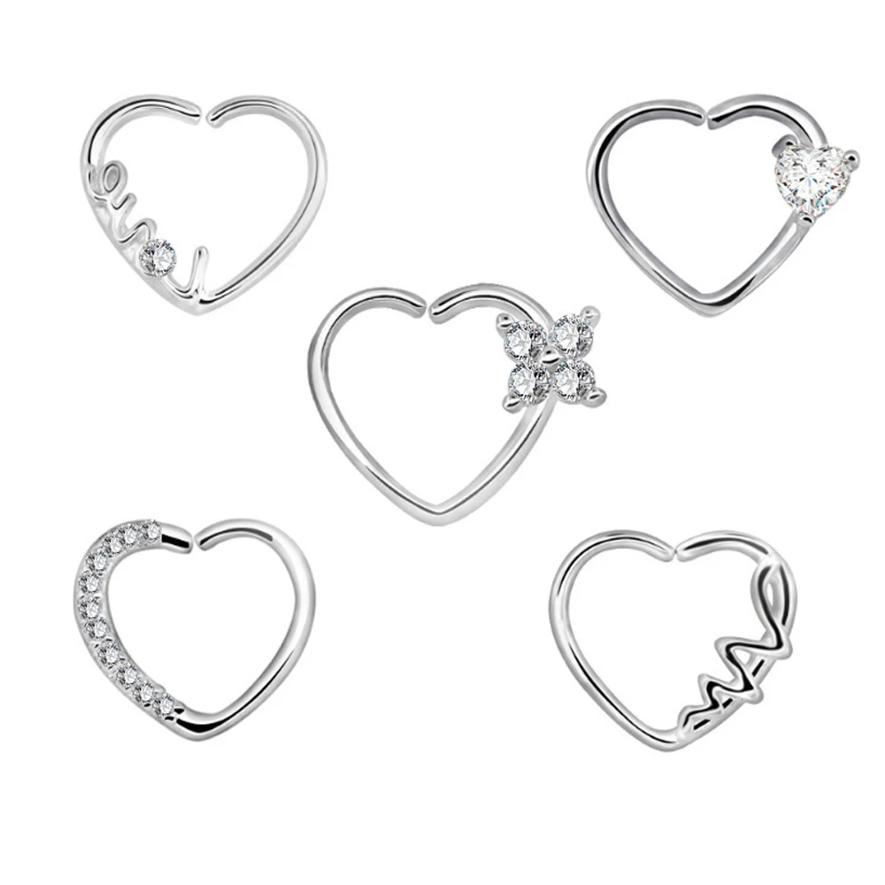 2 шт. серьги кольца из хирургической стали|Украшения для тела| |