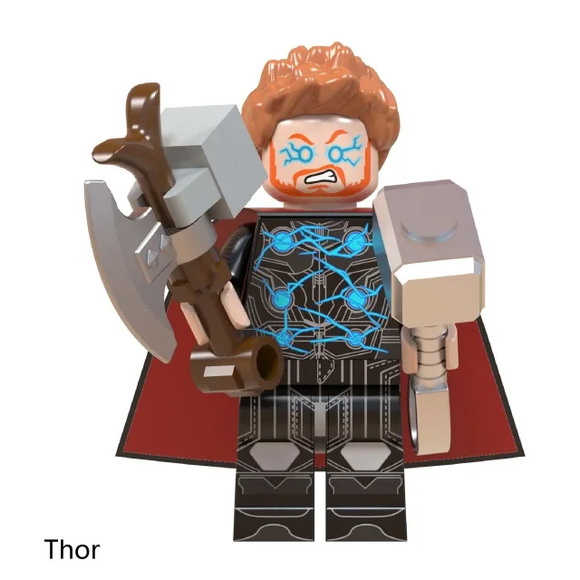 Disney Super Heroes Bouwstenen Marvel Avengers 4 минифигурная машина cijfers Железный человек танос спильгоед Vrienden baksteen