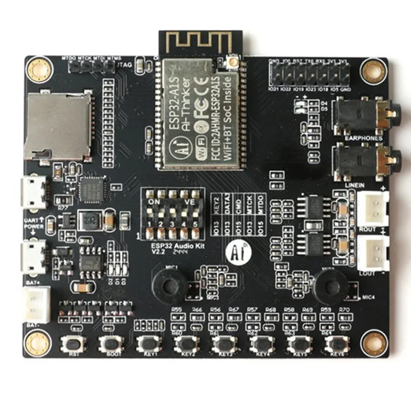 ESP32 o Kit макетная плата WiFi Bluetooth модуль низкая мощность двухъядерный с A1S 8M PSRAM