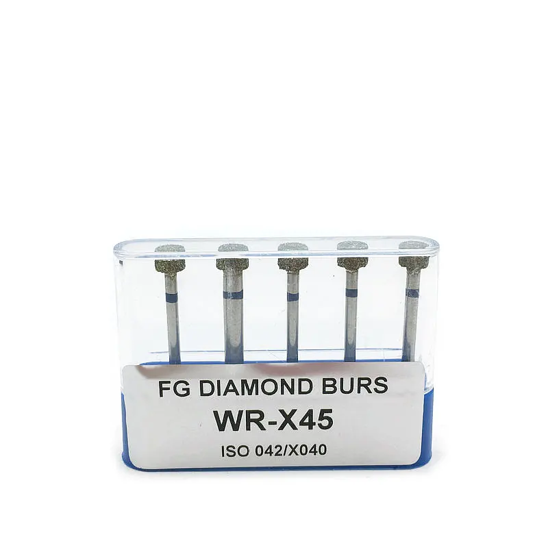 5 шт./кор. Стоматологические алмазные боры дрель средняя FG полировка сглаживание