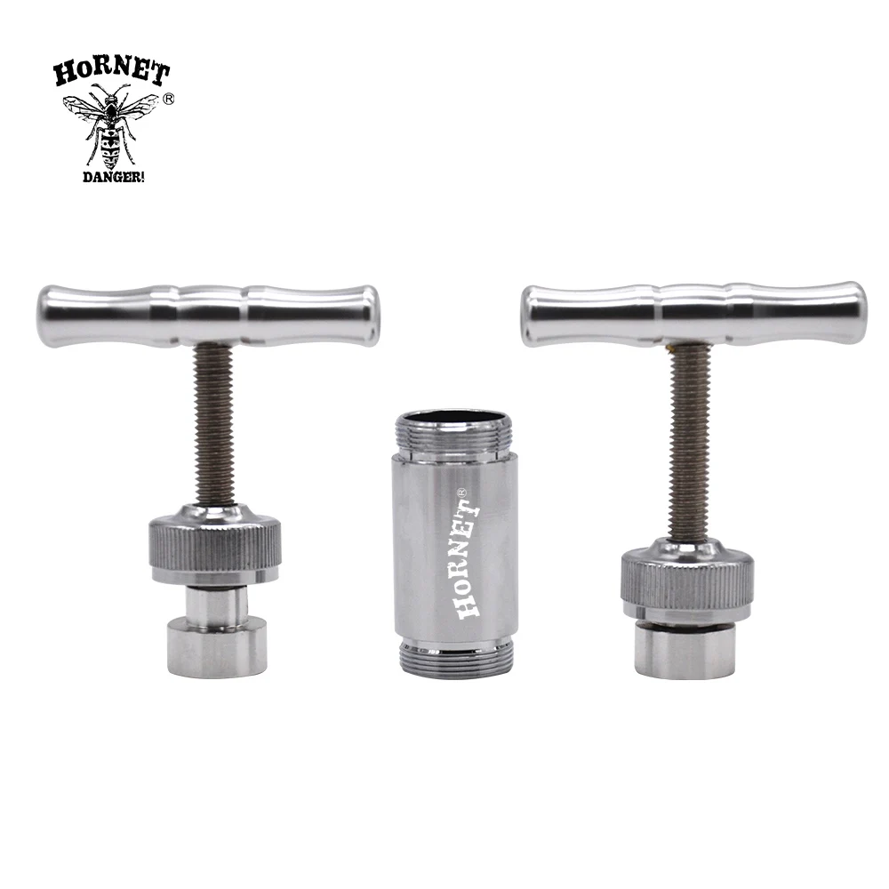 Пресс для курения HORNET H Style инструмент из сверхпрочного цинка с двумя ручками