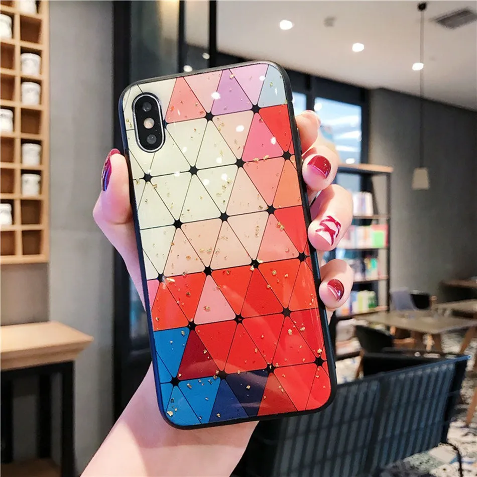 27C Роскошный блестящий чехол для Huawei Mate 20 Lite, чехол P20 Lite Pro, силиконовый мраморный чехол для Honor 8C 8X, чехол для Huawei Y9, чехол - Цвет: 27C