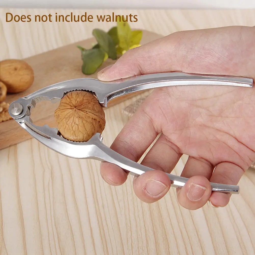 

Portable Quick Walnut Cracker Nutcracker Sheller Nuts Opener Kitchen Tools Zinc Alloy