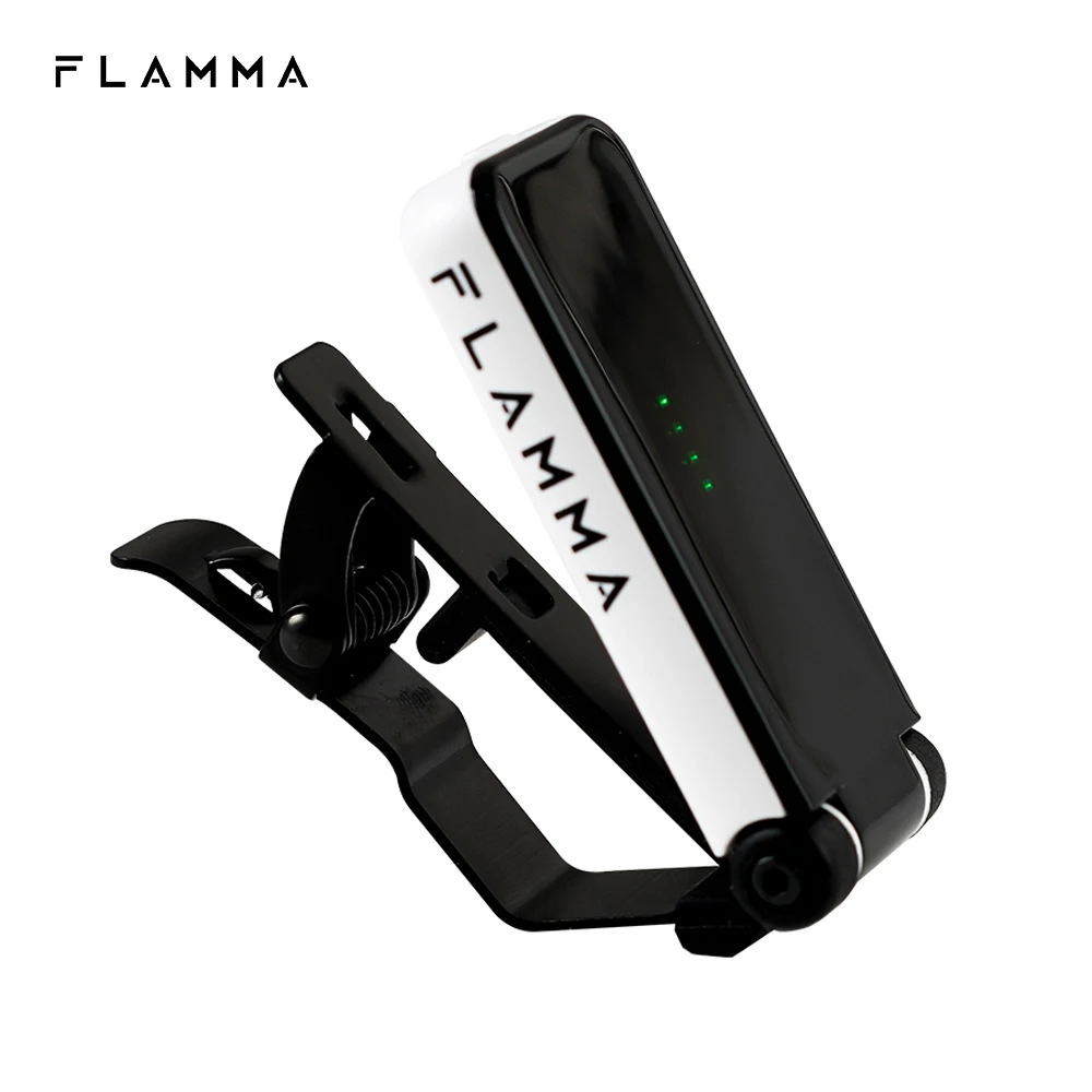 flamma ft01 clip on tuner für elektrische akustische gitarre bass ukeleles alle instrumente weihnachten geschenk free global shipping