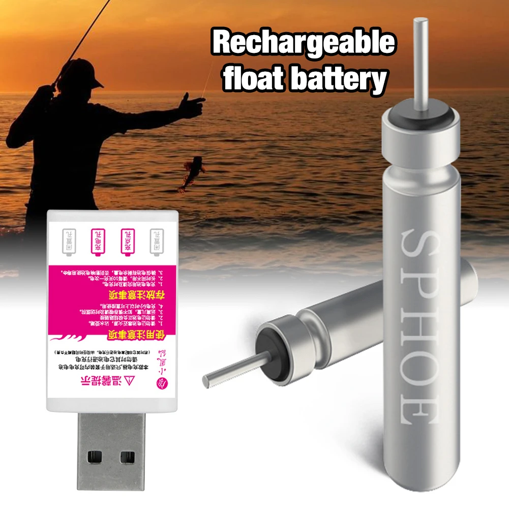 

Зарядное устройство USB для аккумуляторных батарей, аксессуар для рыбалки, подходит для разных устройств зарядки