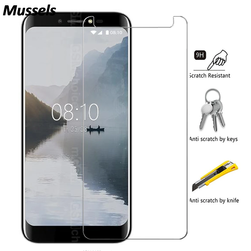 Закаленное стекло для смартфона BQ 9H Защитная пленка 5301 5514L 5500L защитная экрана