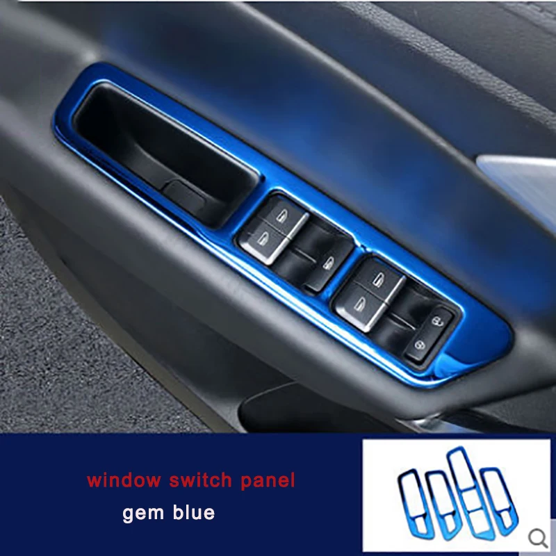 4 Lsrtw2017 для Geely Boyue Atlas Автомобильный Центральный контроль передач окна вентиляционные планки внутренние аксессуары - Название цвета: 4