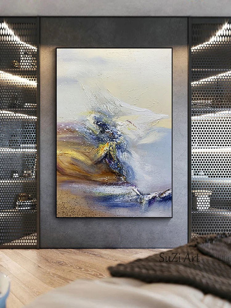 

Handmade Painting Wall Art Christmas Handmade Colorful Abstract Style Modern Painting On Canvas For Home Wall Decoration Art