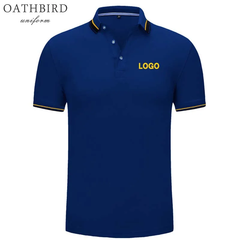 

company staff uniform polo shirts of custom design