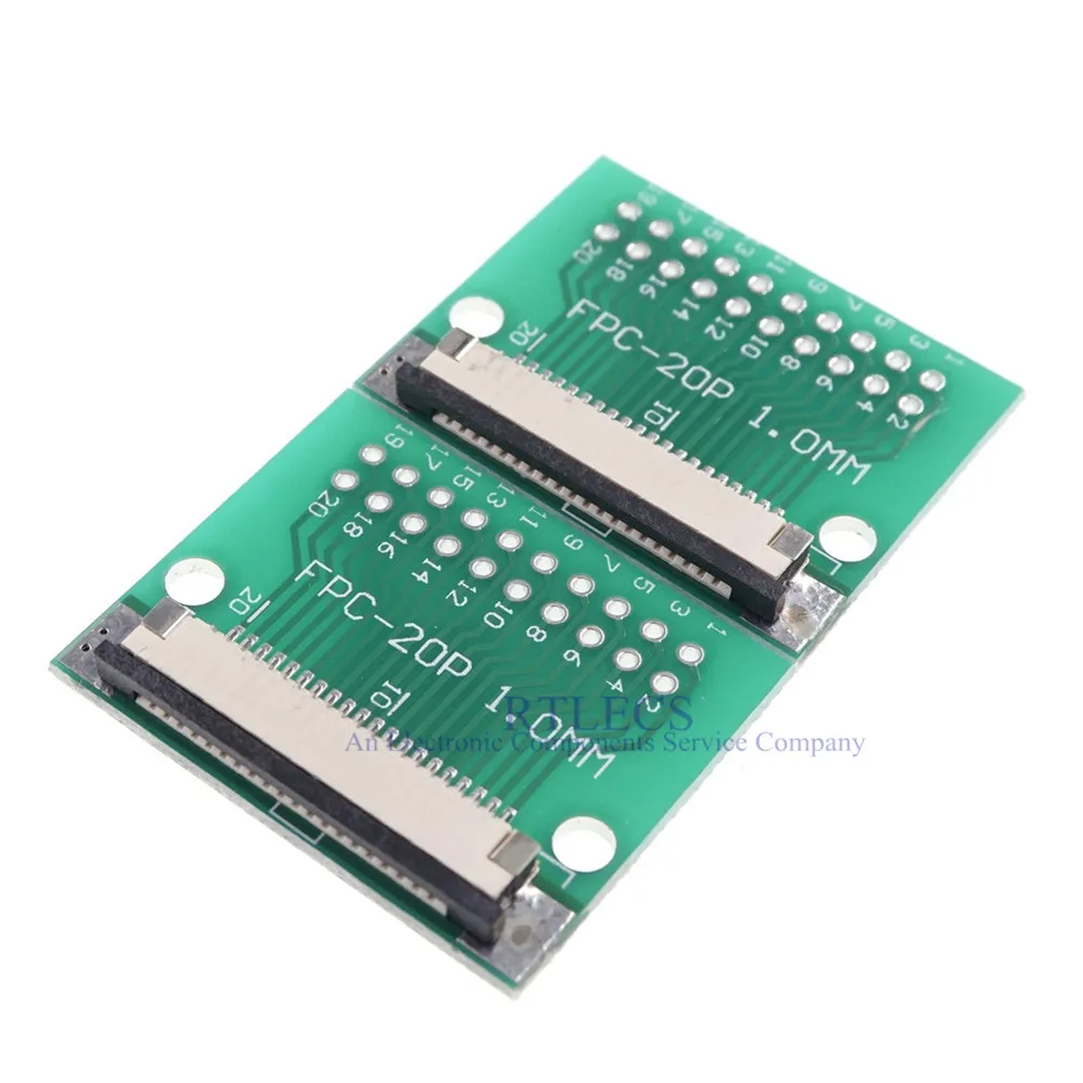 Гибкий плоский кабель FFC/FPC 2 шт. адаптер 20-контактный 1 0 мм до 54 x | Обустройство