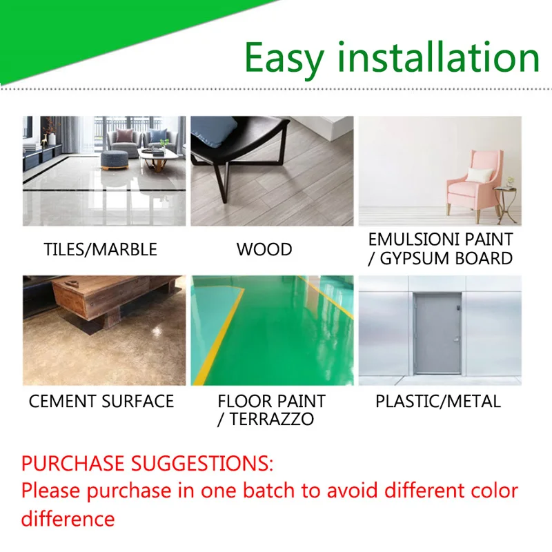 10 шт. самоклеящиеся водонепроницаемые мраморные наклейки на пол | Дом и сад