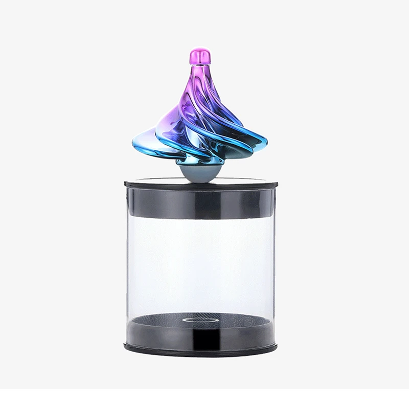 Яркая металлическая зажигалка спиннинг настольная пневматическая