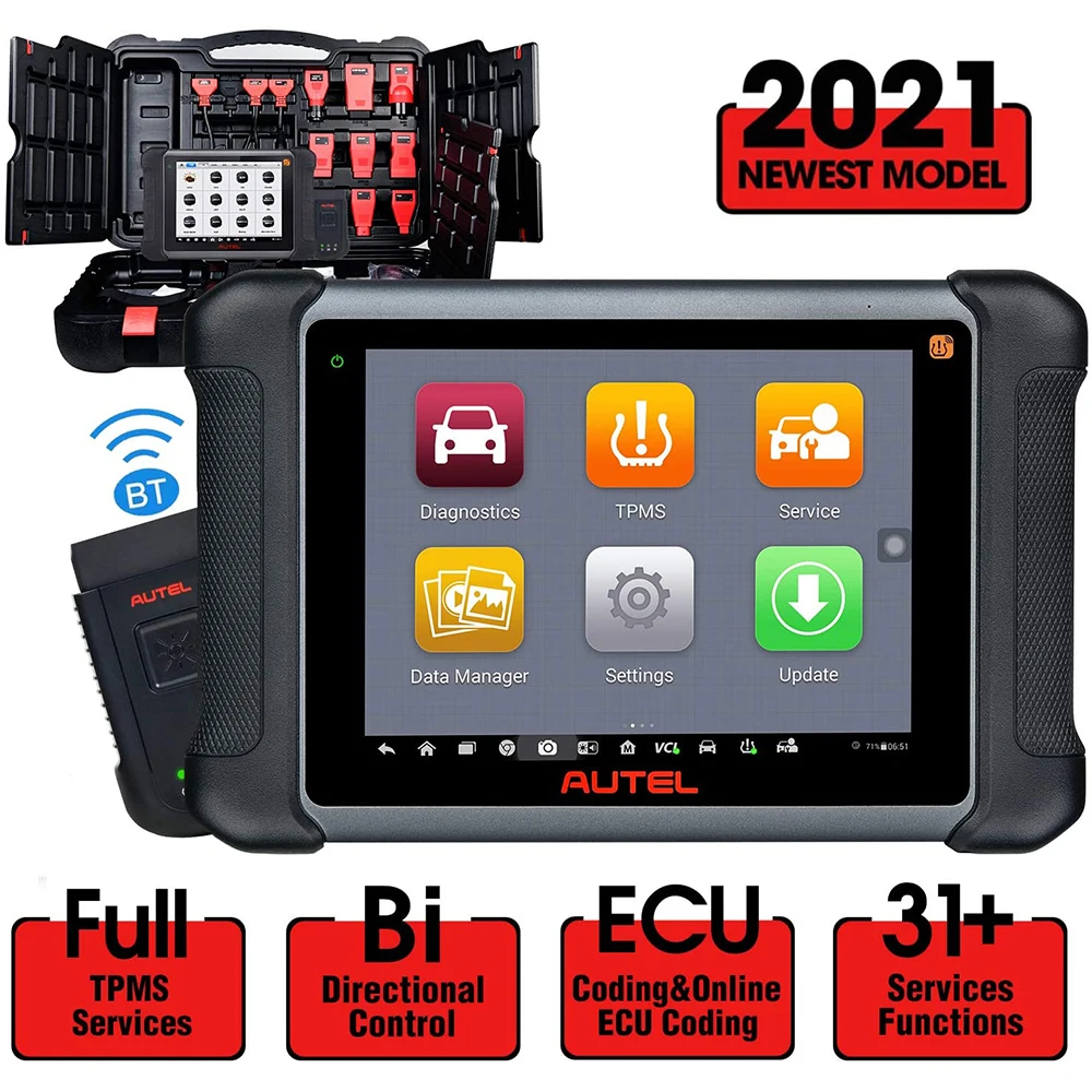 Autel MS906TS TPMS Программирование MS906BT OBD2 автомобильный диагностический инструмент