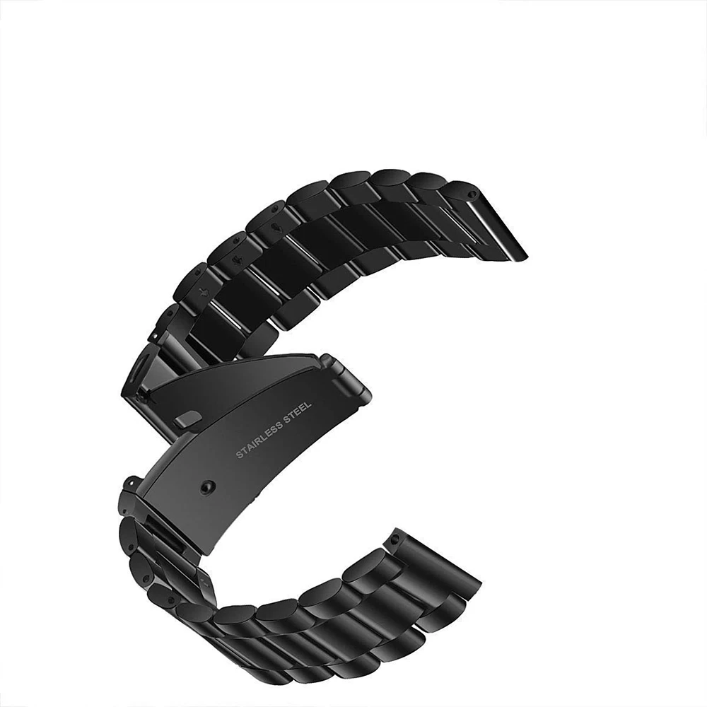 Металлический ремешок 22 мм для Samsung Gear s3 Frontier band Galaxy Watch 46 браслет из нержавеющей