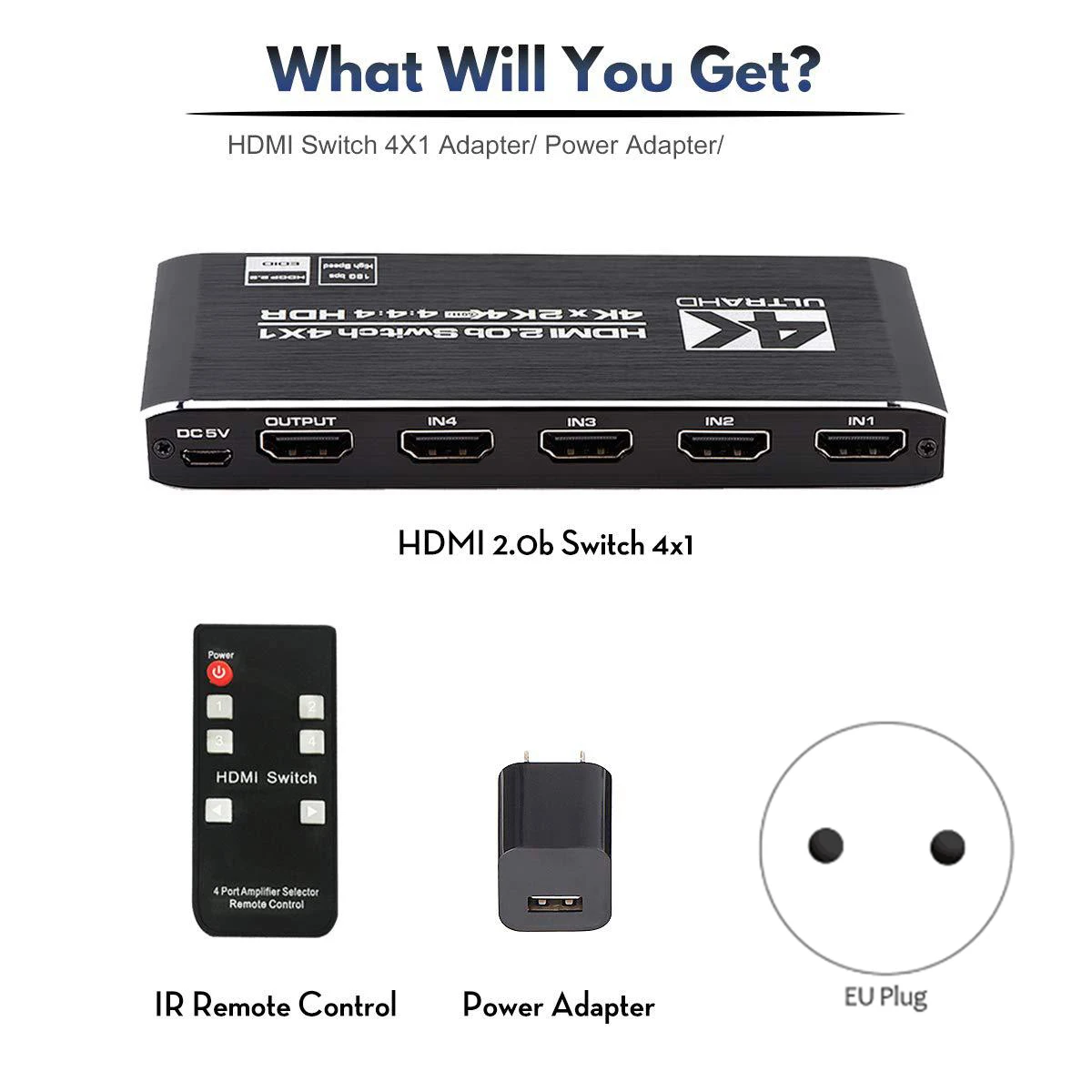 4K HDR HDMI   4  HDMI 2, 0   -    PS4 Apple TV Fire Stick (  )