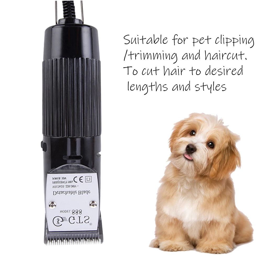 

Haircut Cat Pet Hair Clipper Dog Cutter Detachable Quiet Trimming Heavy Duty Trimmer Electrical Razor Grooming Tool Shavers