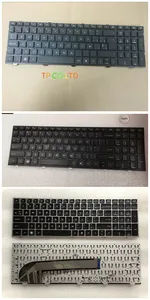Новая клавиатура для HP Probook 4540 4540s 4740 4740s 4545 4545s черная раскладка SPLAUSRU чернаяСеребристая Рамка