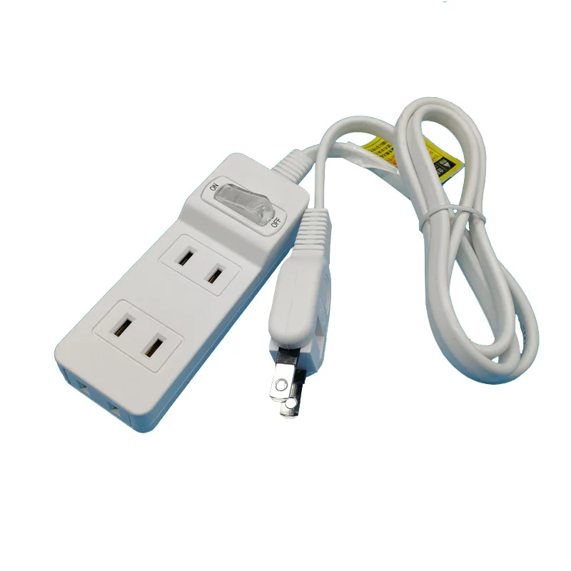 Электрическая розетка 1 в 2 японская домашняя три плоская вилка Электромобиль