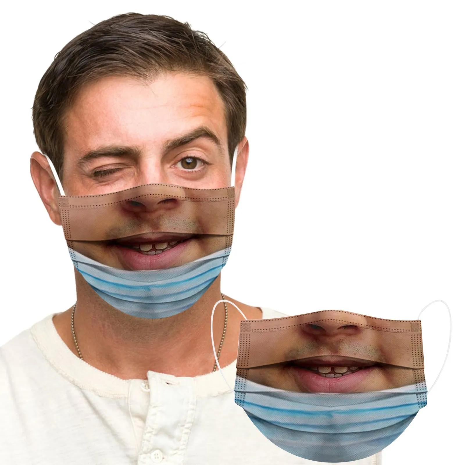 20 шт. Mascarilla модные дизайнерские творчества 3D маска для радикально альтернативы