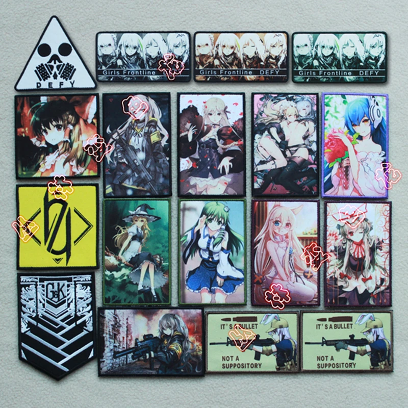 Девичья нашивка Frontline Game Griffon Сексуальная Красивая повязка для девочек Значок