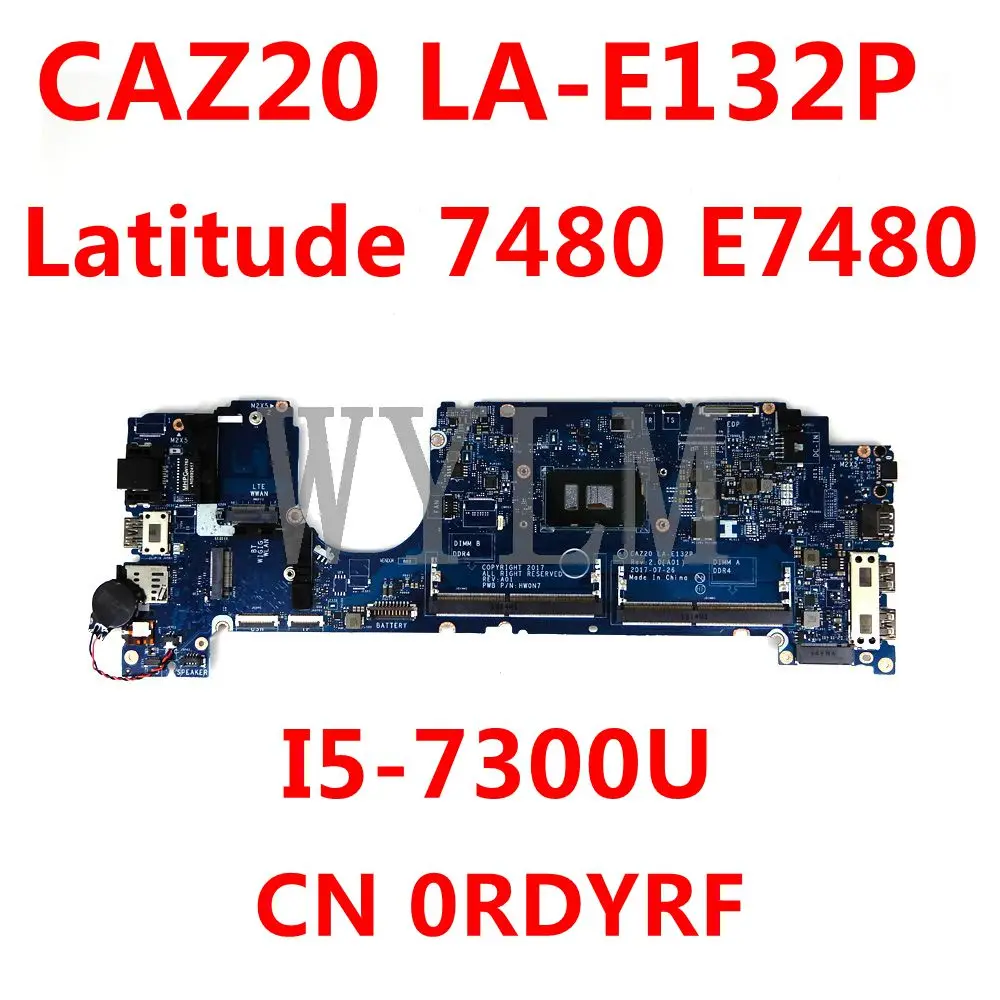 

Системная плата для ноутбука DELL Latitude 7480 E7480, 100% протестирована