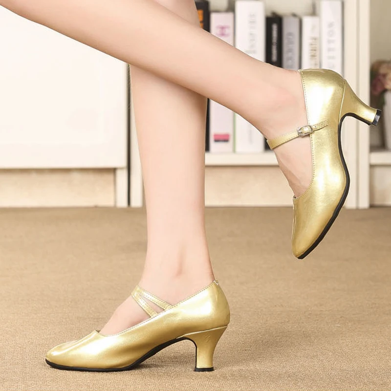 Женские туфли для танцев на резиновой подошве обувь современных сальсы бальных